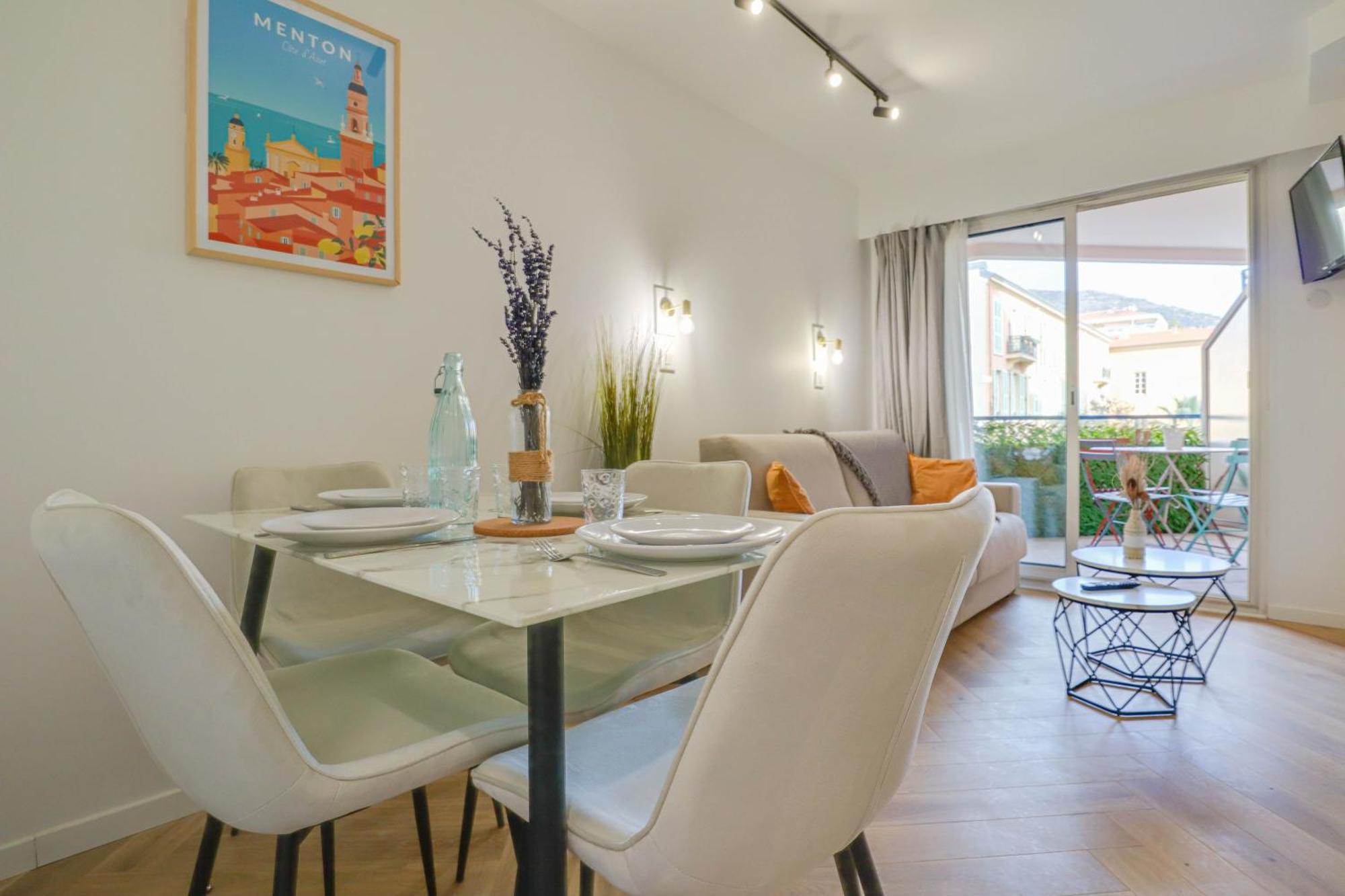 Les Rivages 301 - Bel Calme, Proche Apartment Menton